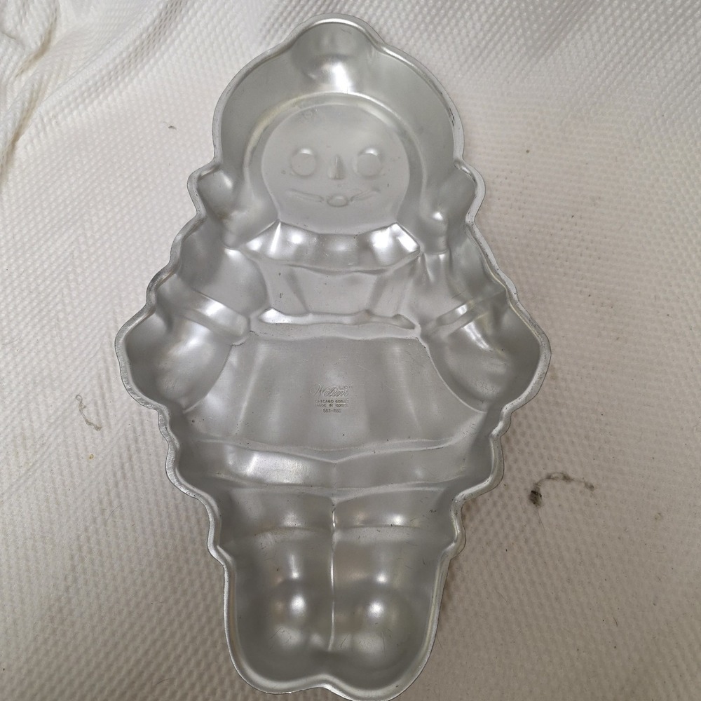Story Book Doll Cake Pan Vintage 1971 Wilton #502-968 Birthday Party Gingerbread - Picture 2 of 2